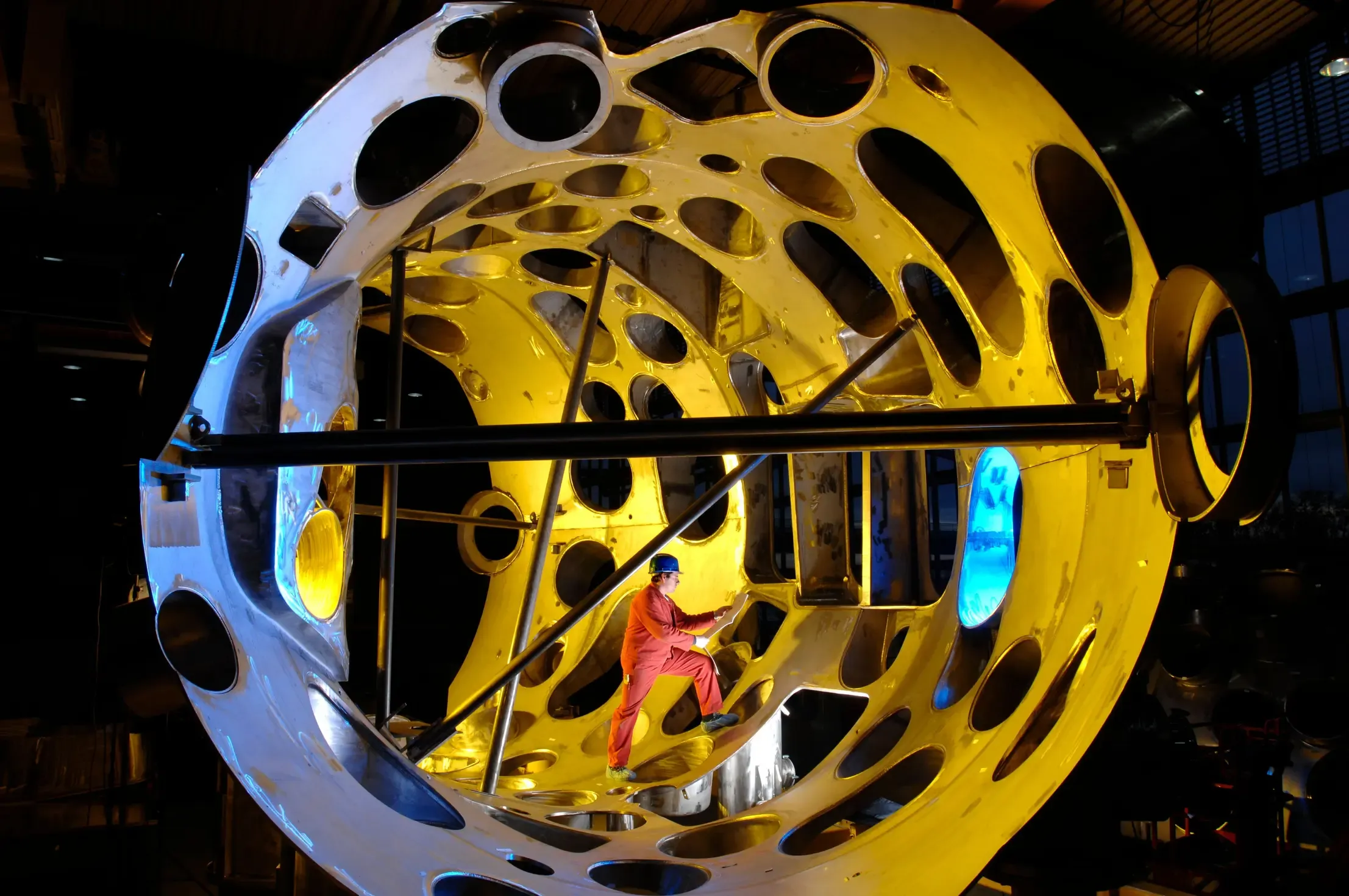 Der Stellarator Wendelstein 7-X dient als Vorbild für das Fusionskraftwerk, das Proxima Fusion bauen will.