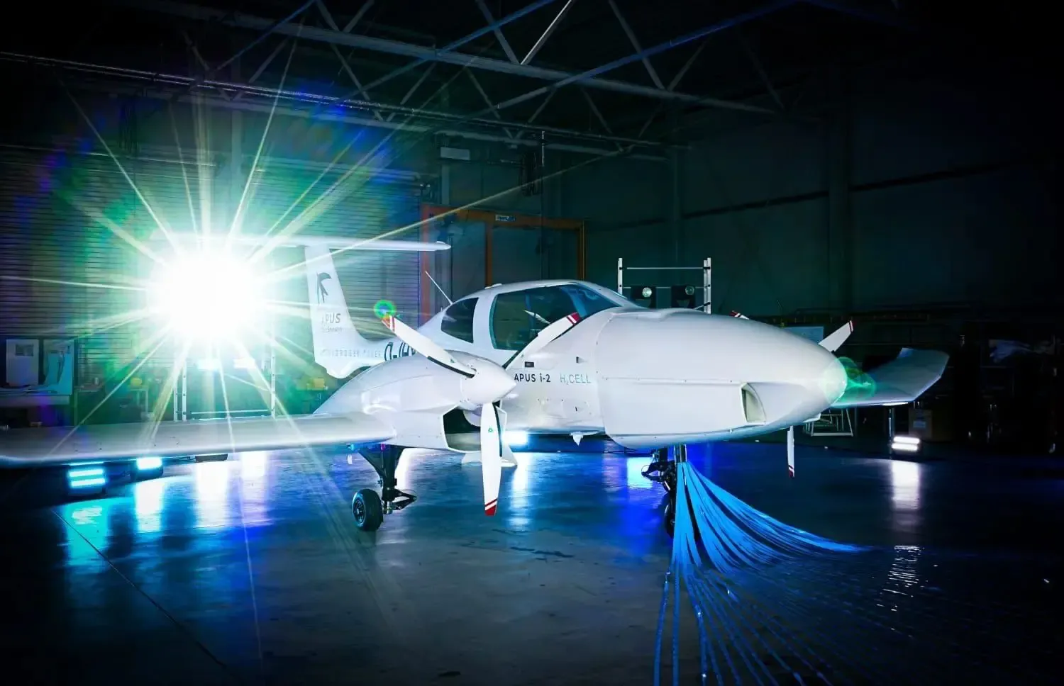 Das Wasserstoff-Flugzeug i-2 von Apus.