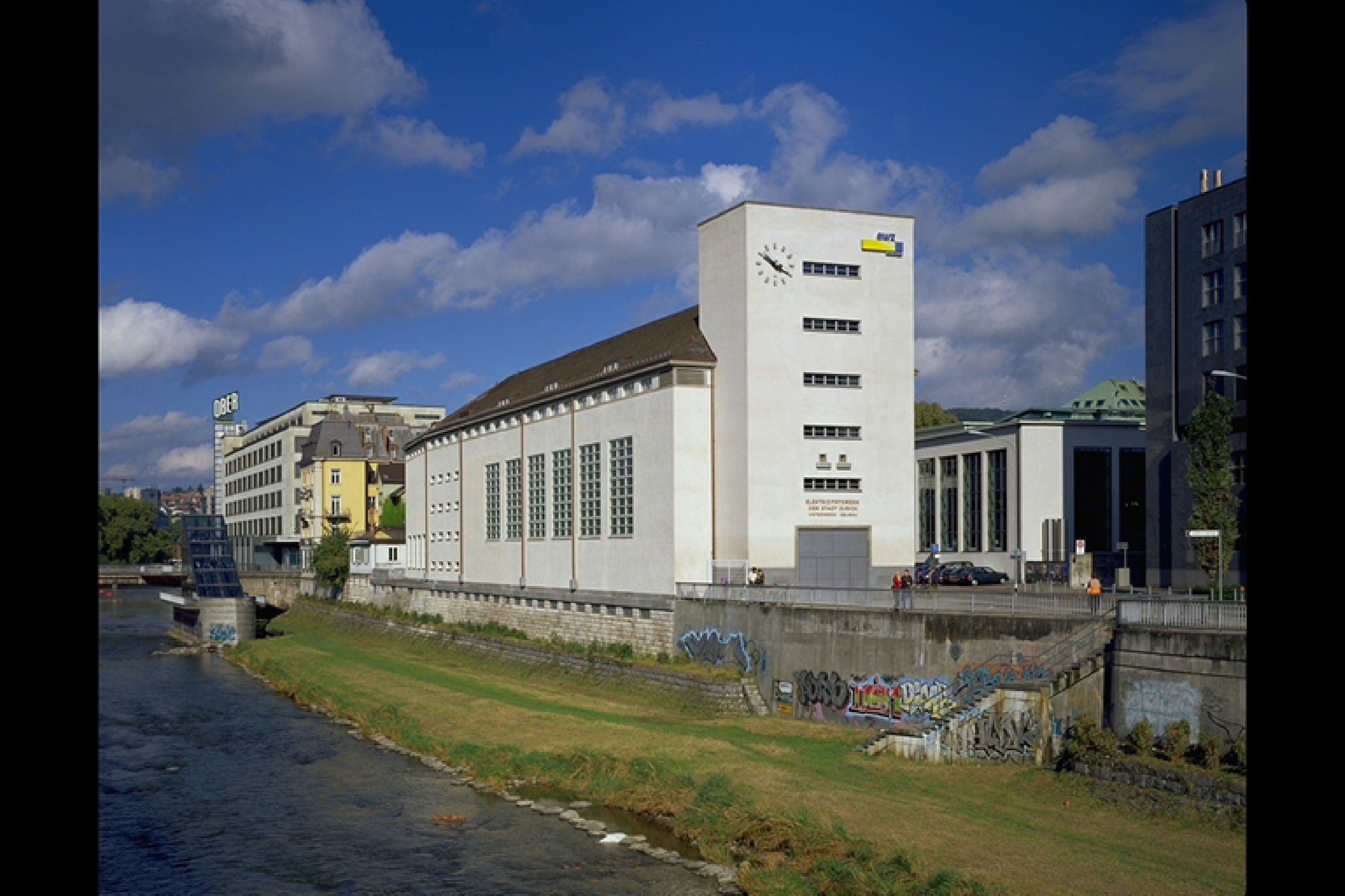 Das Unterwerk Selnau an der Sihl wird zur Energiezentrale für die City links der Limmat.