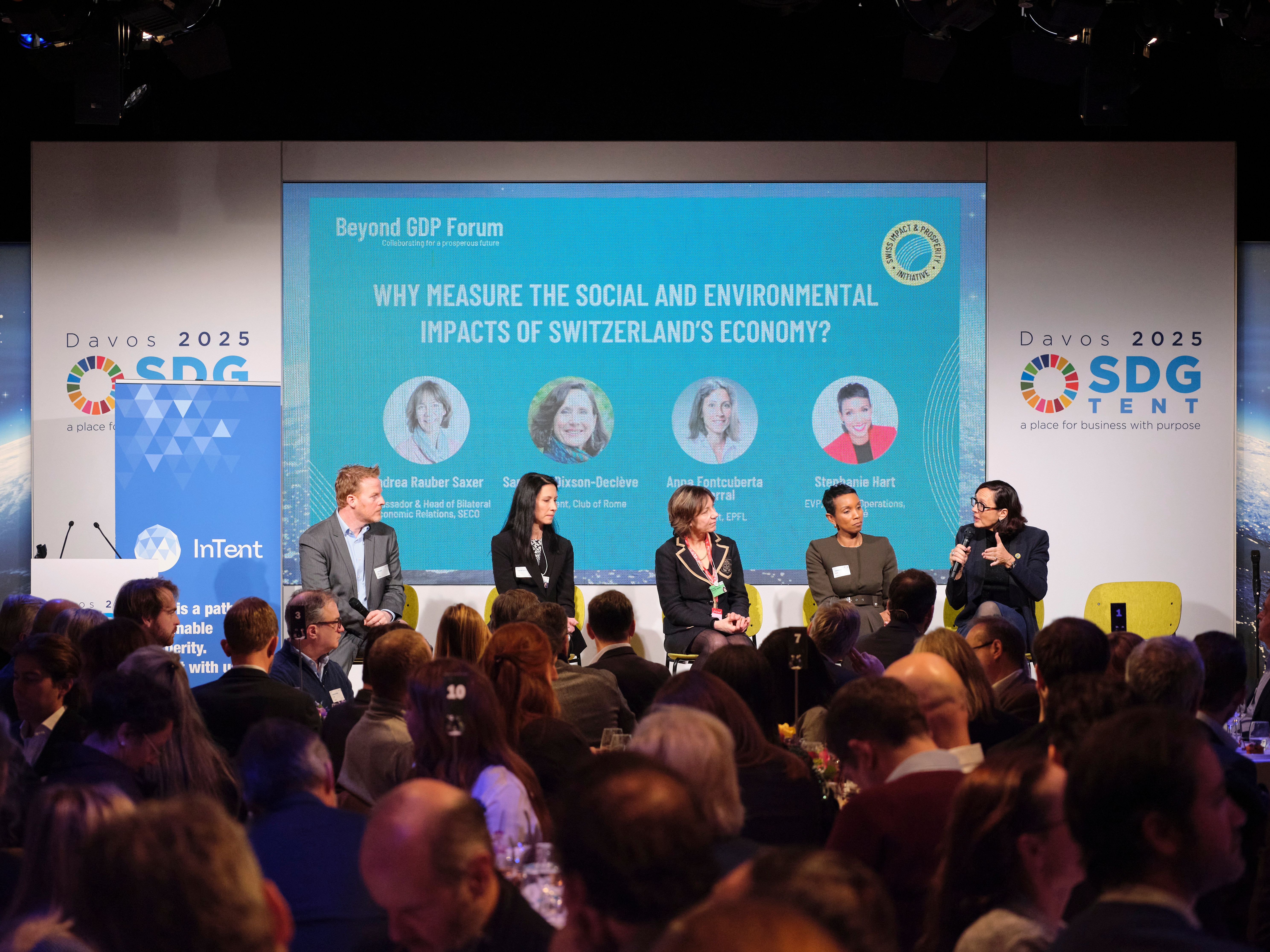 Le premier forum "Au-delà de la GDP" du B Lab au WEF à Davos