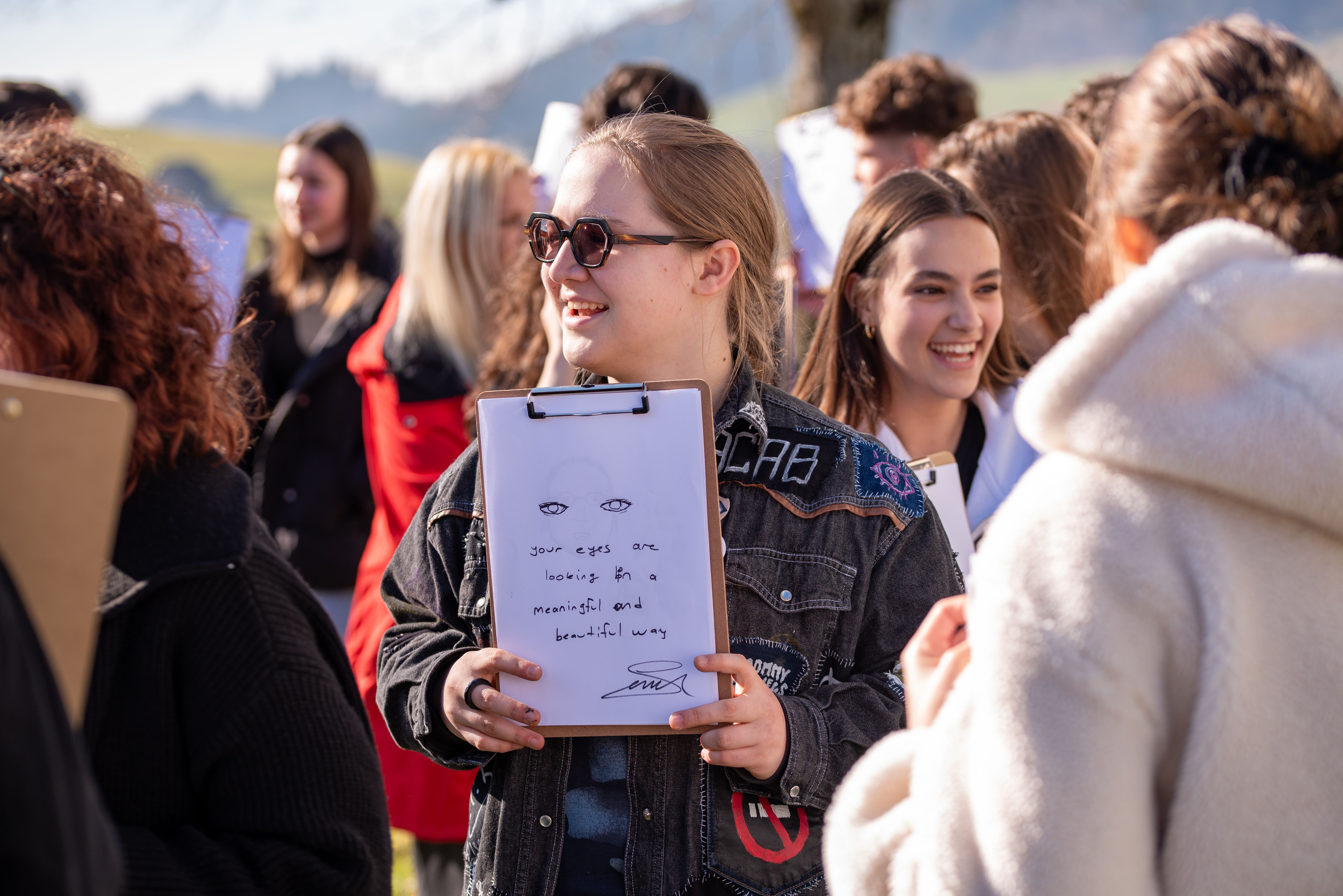 Teilnehmende des European Youth Forum in Trogen