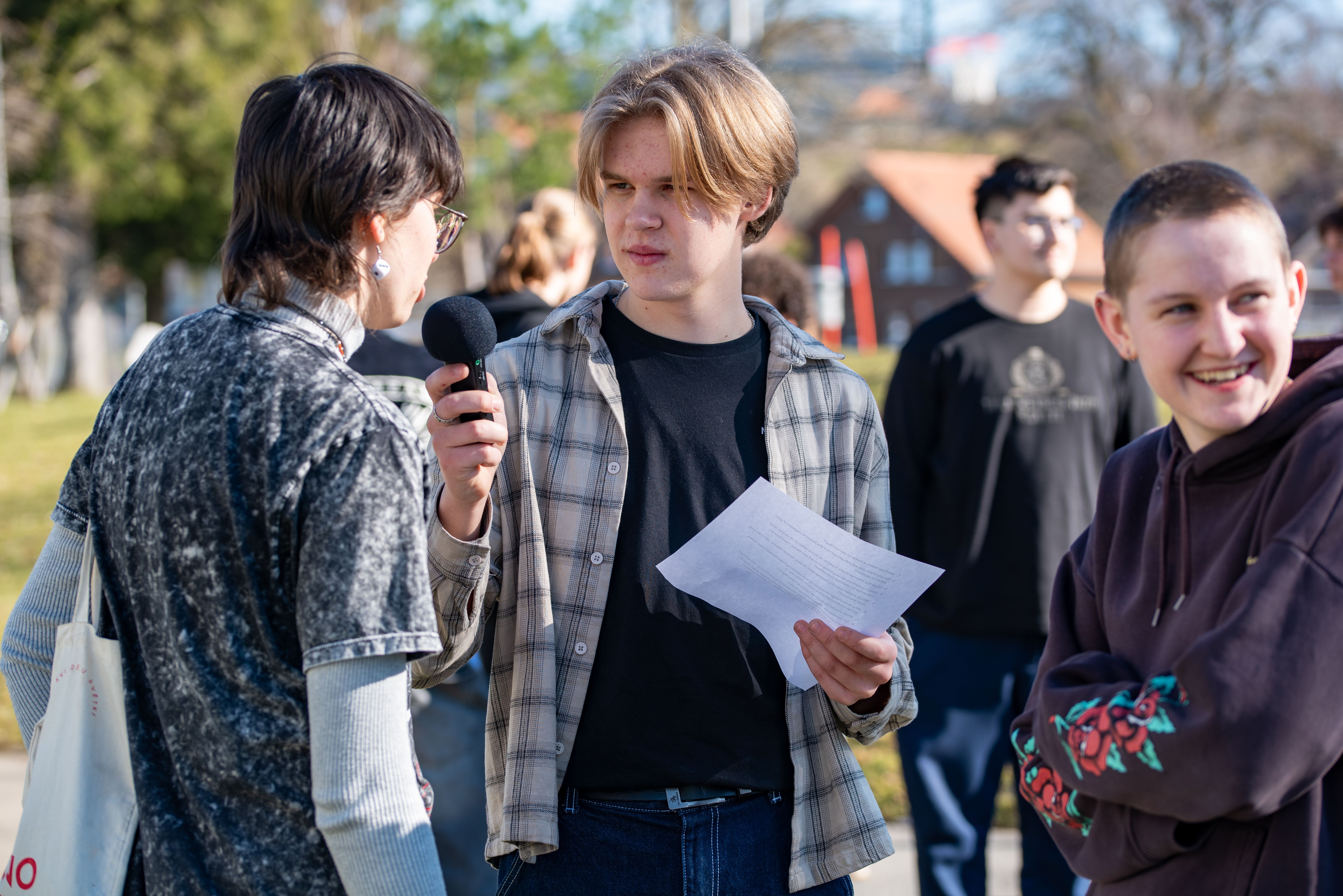 Teilnehmende des European Youth Forum in Trogen