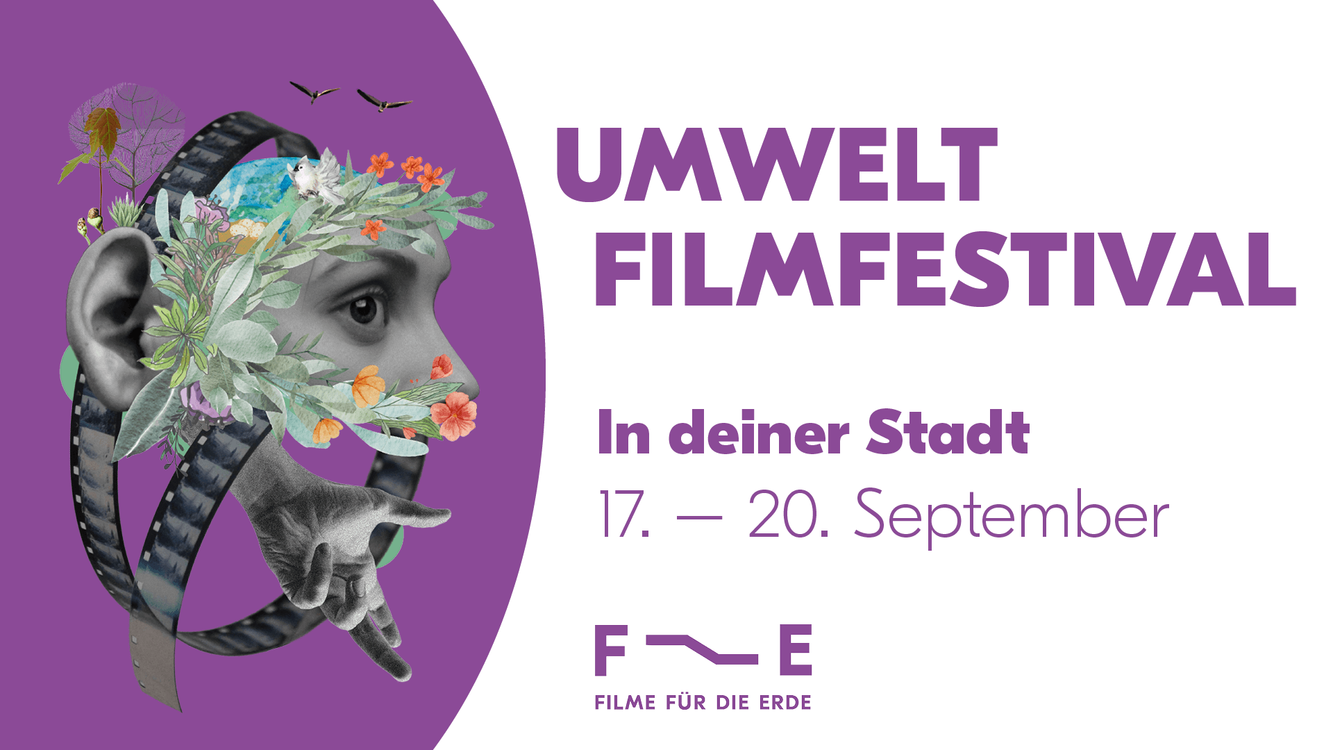 Plakat des Filme für die Erde Festivals