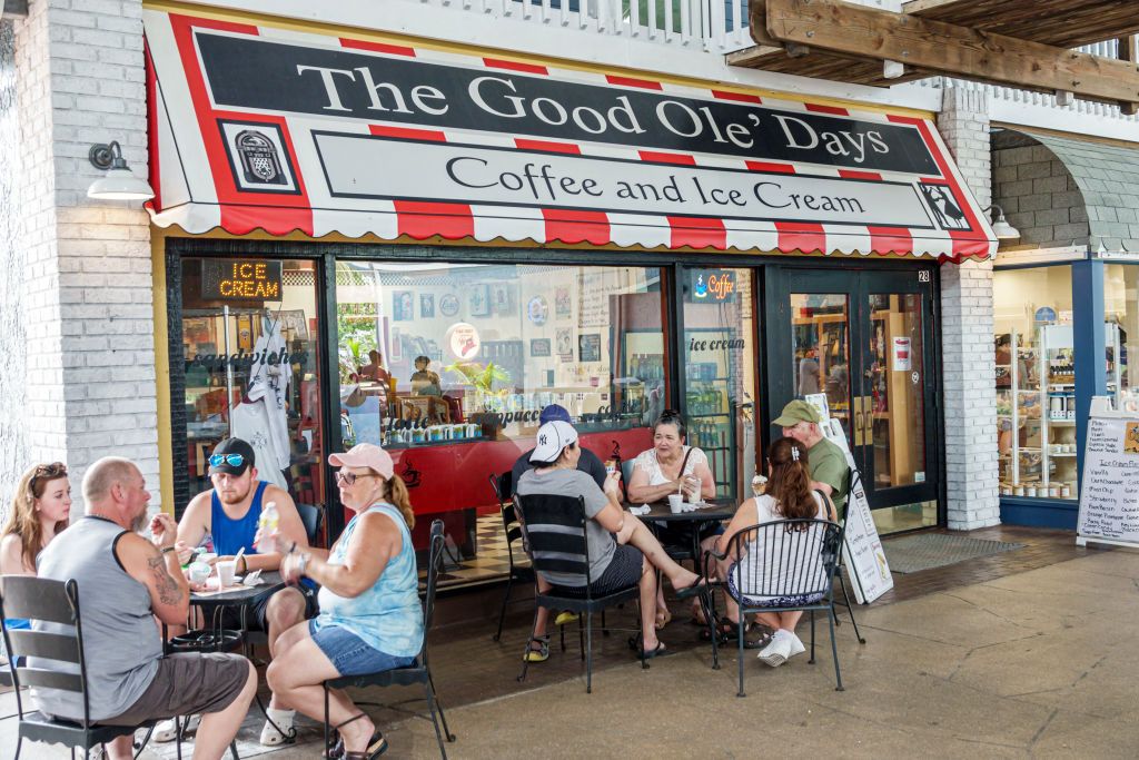 The Good Ole' Days Coffee and Ice Cream, Punta Gorda, Florida