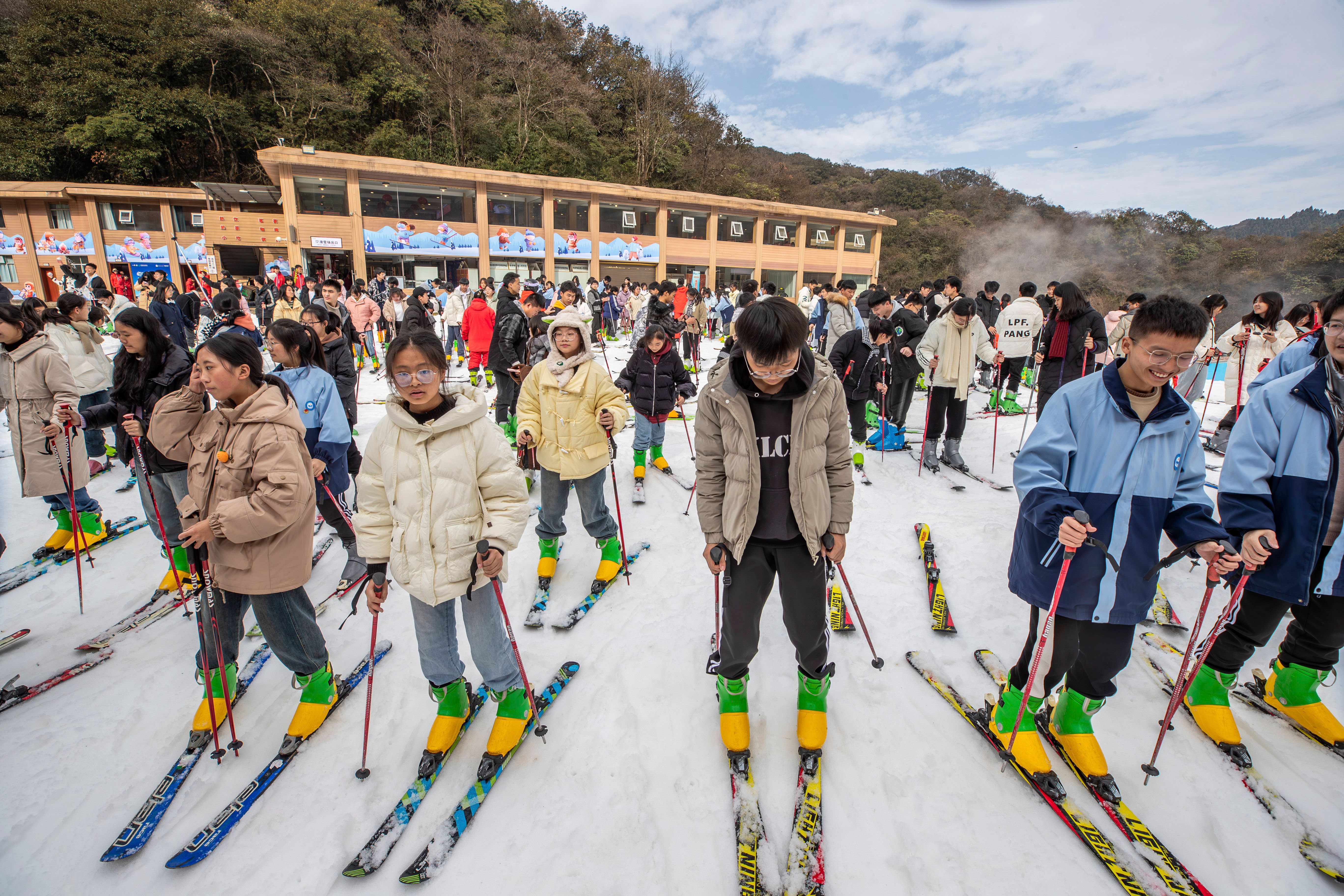 Stazione sciistica in Cina