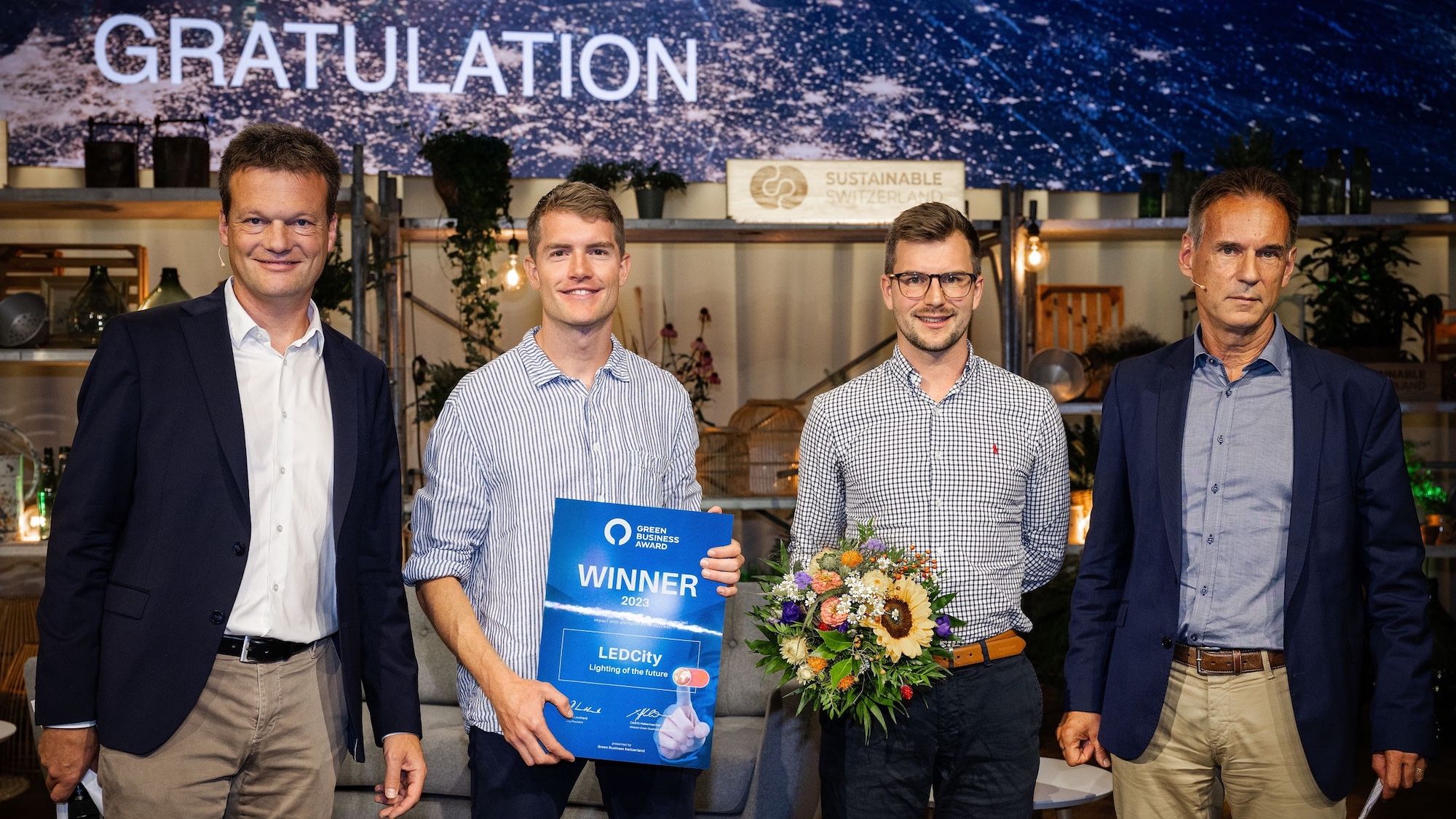 LEDCity gewinnt den «Green Business Award 2023»