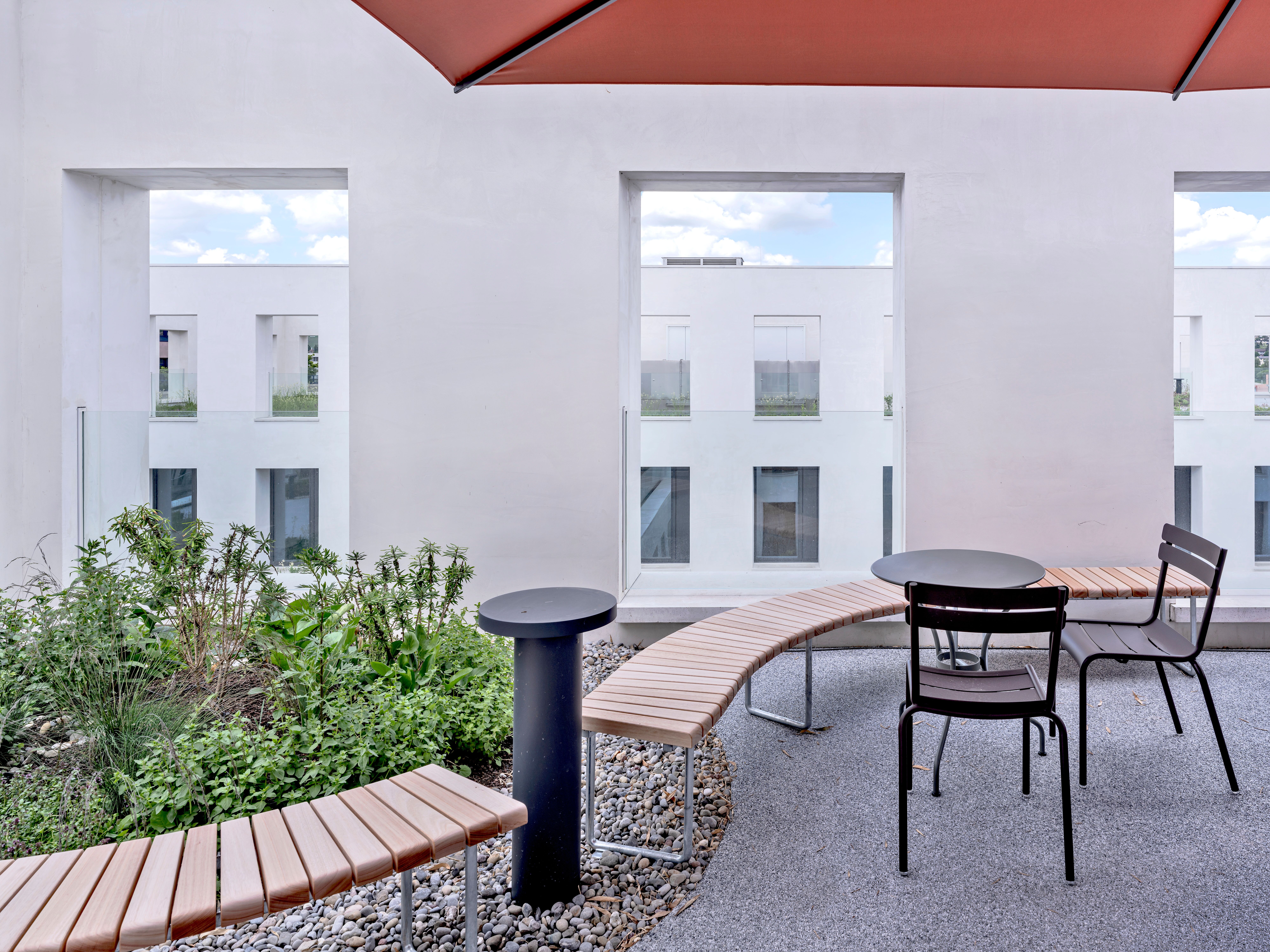 Vue intérieure du JED Campus. 