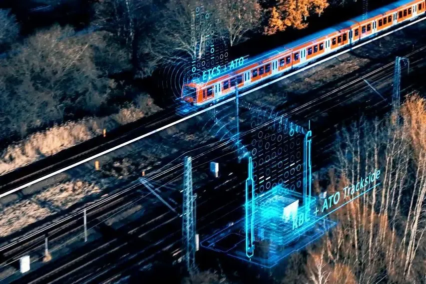 Visualisierung S-Bahn Hamburg, die seit zwei Jahren teilweise automatisch unterwegs ist