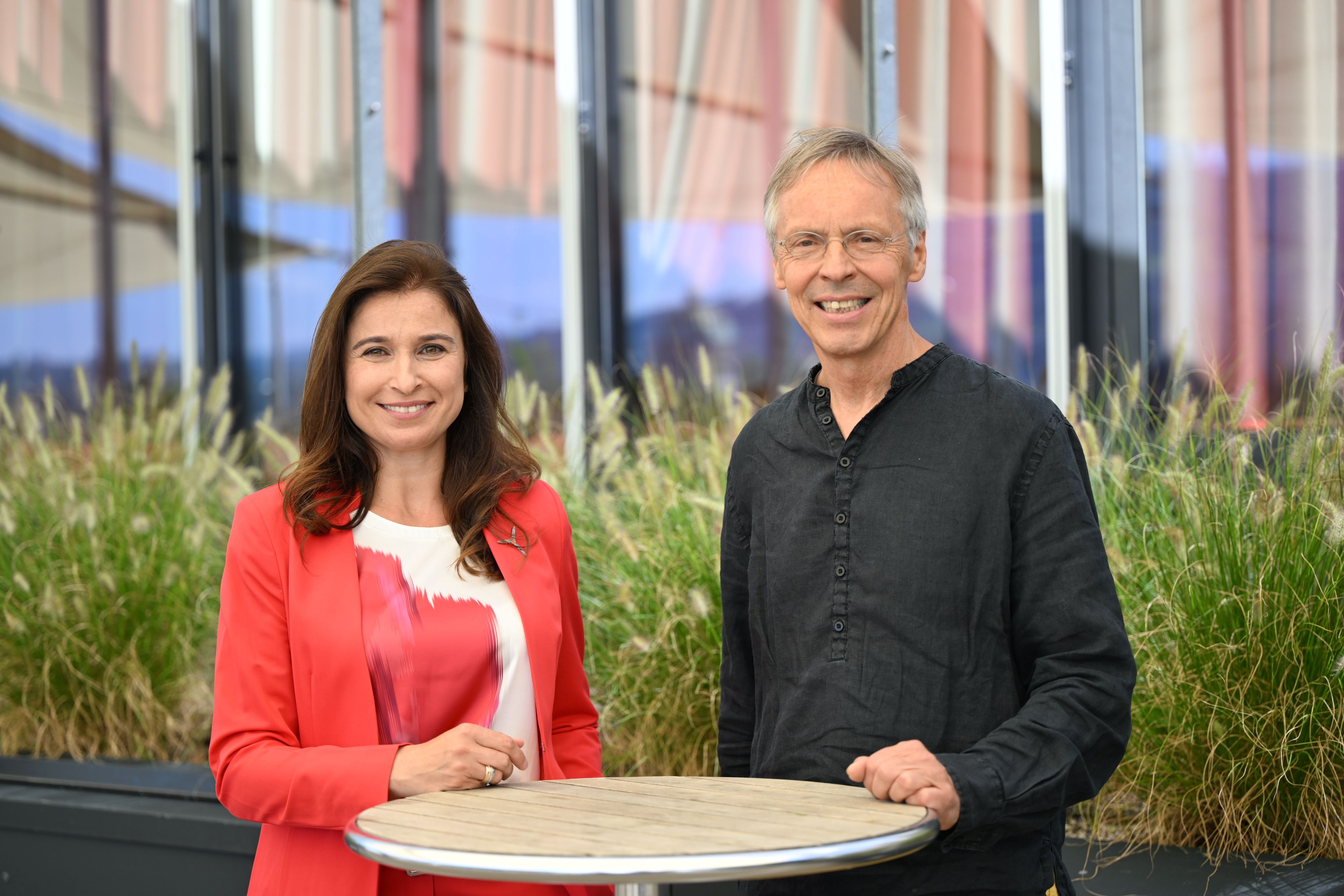 Ritratto di Margarita Aleksieva e del dottor Raimund Rodewald.