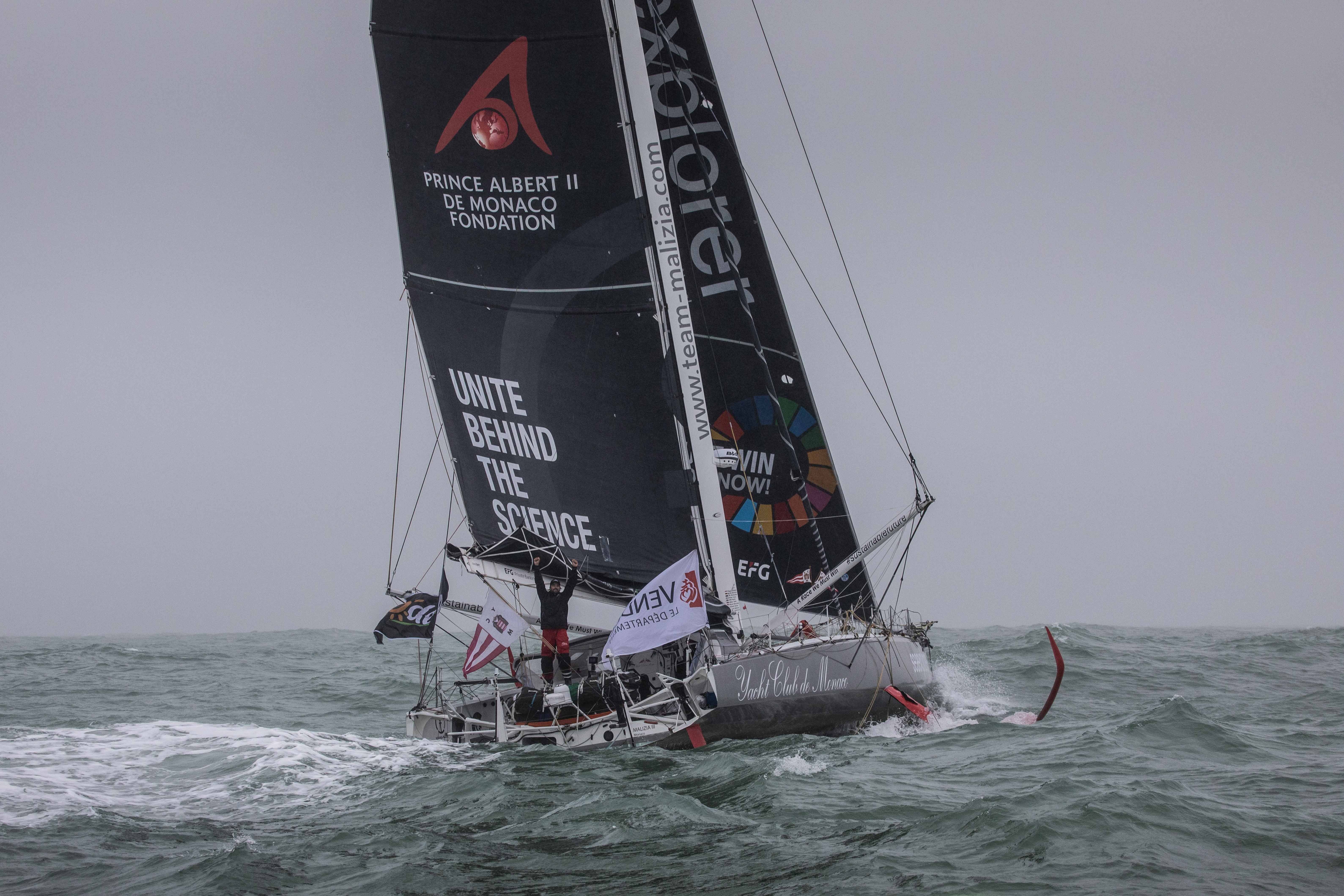 Die Jacht von Boris Hermann ist während der Vendée Globe mit zahlreichen Messgeräten ausgestattet.