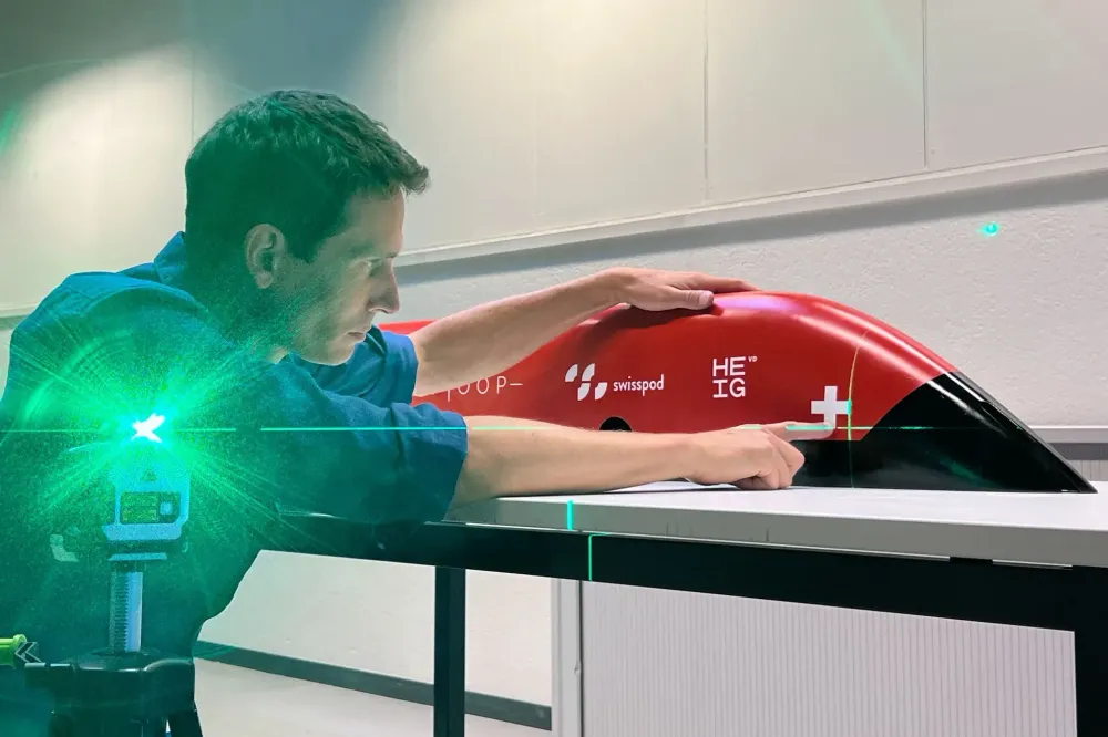 Cyril Dénéréaz ist der technische Leiter der Swisspod-Entwicklung in Lausanne.