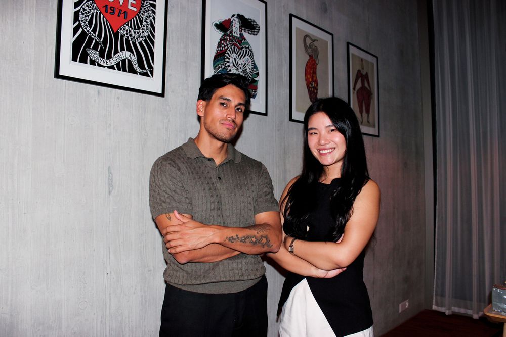 Die Gründer von Fridge Diego Prado und Ivy Zhao