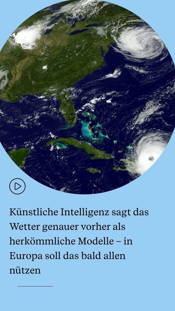 Wetter genauer vorher als herkommliche Modelle - in Europa soll das bald allen nutzen