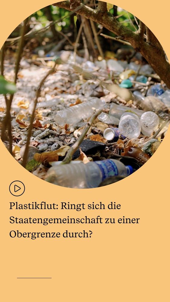 Plastikflut: Ringt sich die Staatengemeinschaft zu einer  Obergrenze durch?
