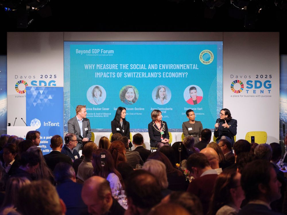 Le premier forum "Au-delà de la GDP" du B Lab au WEF à Davos