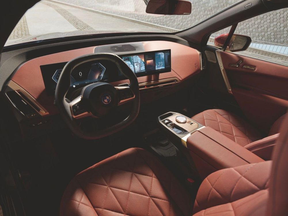 Leder und Kunstleder mit biobasierten Rohstoffen. Bild: BMW