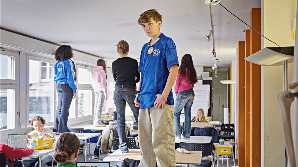 Projektunterricht an der Gesamtschule Unterstrass.