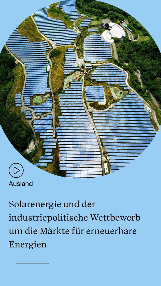 Solarenergie und der  industriepolitische Wettbewerb um die Markte fiir erneuerbare Energien