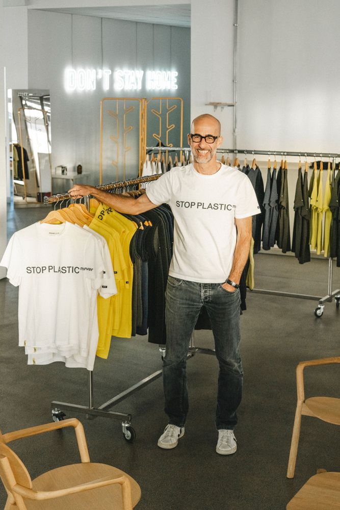 Nicolas Rochat in seinem Showroom