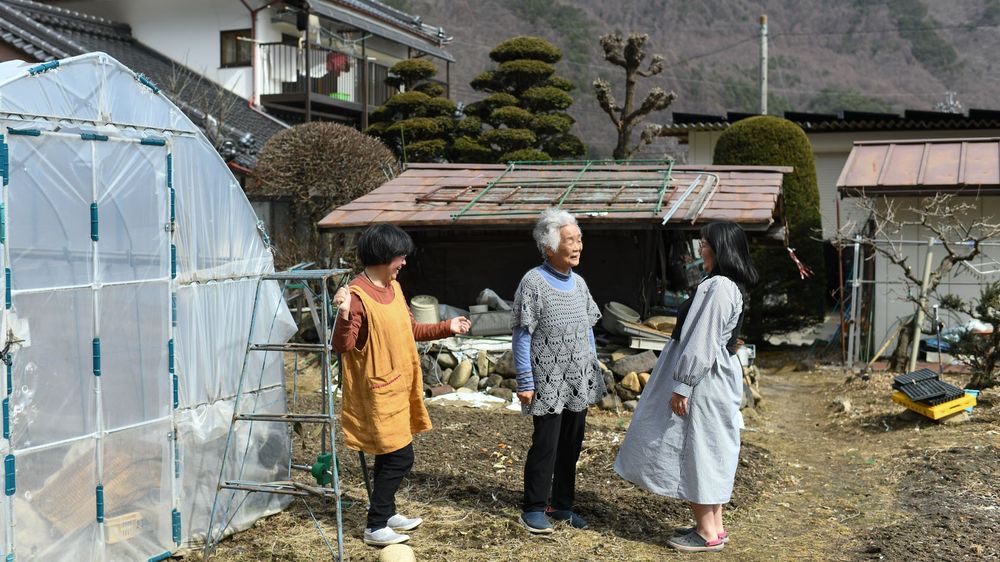 Ältere Generation in Japan