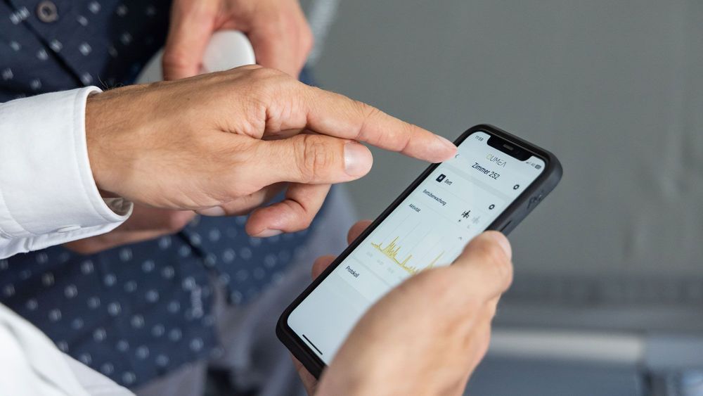 L'applicazione dell'azienda solettese Qumea