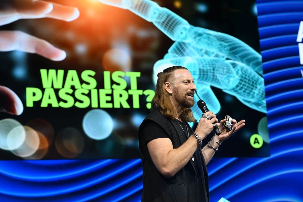 Scène principale du Swiss Economic Forum à Interlaken