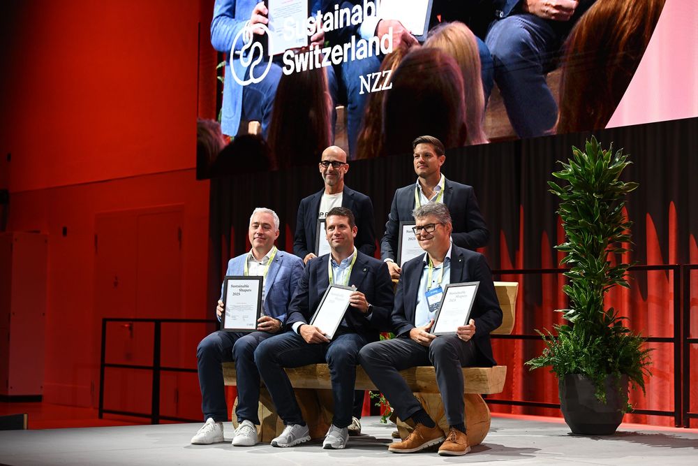 The winners in the Vision & Innovation category.