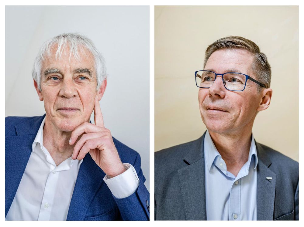 Martin Vetterli und Joël Mesot