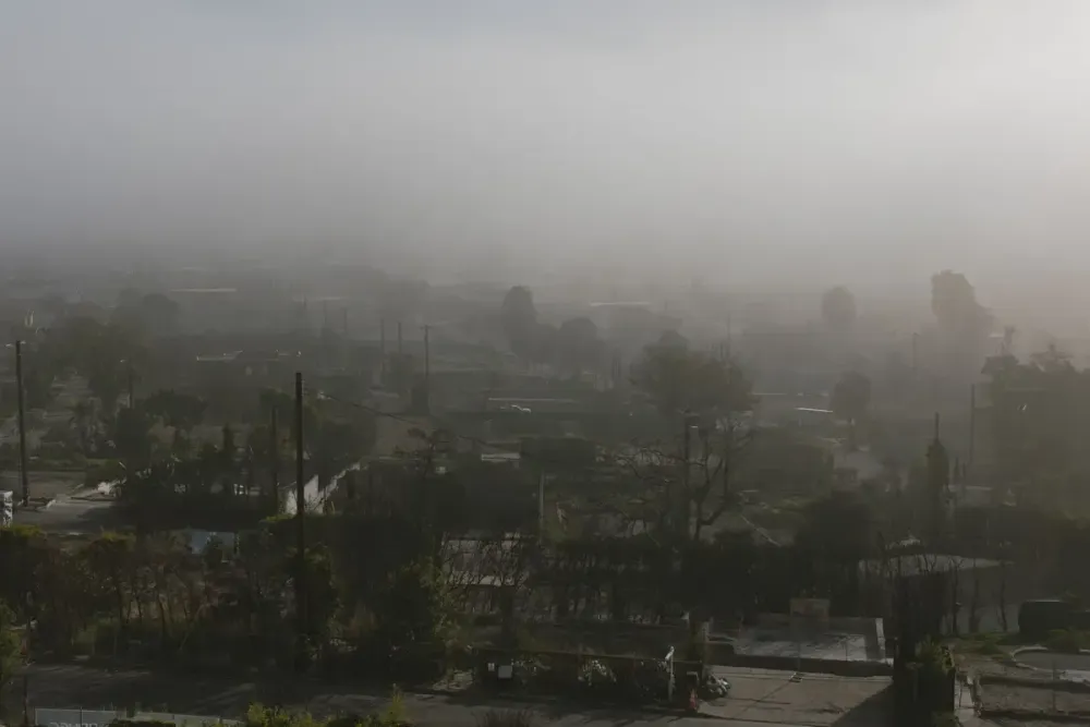 Noch immer sind weite Teile der Pacific Palisades komplett zerstört.