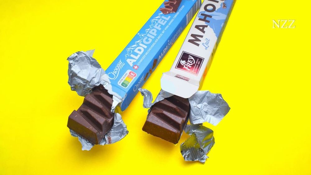 Trotz Tiefpreisstrategie: Die Toblerone-Imitation der Migros gibt es bei Aldi zum halben Preis