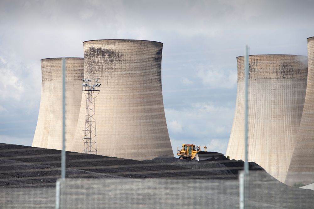 Die Ratcliffe-on-Soar Power Station in Nottinghamshire ging am 30. September 2024 vom Netz.