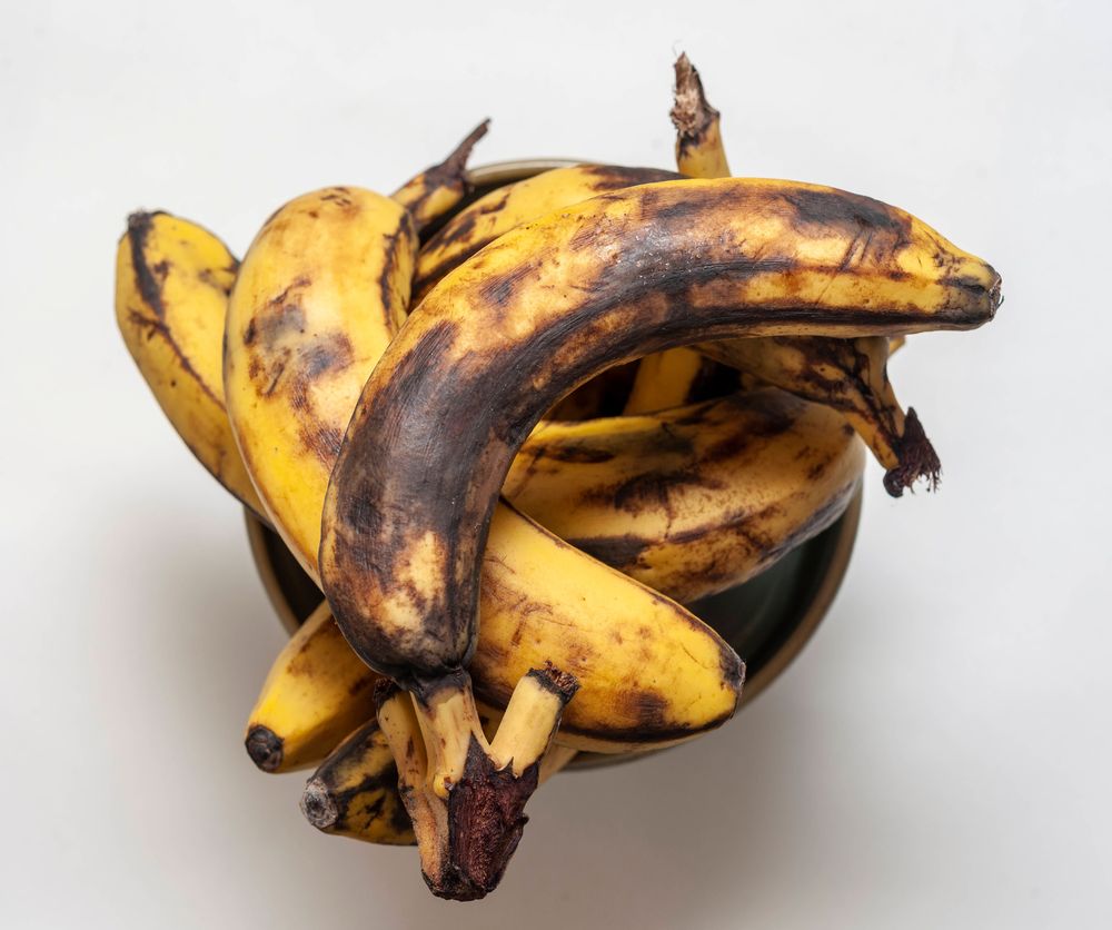 Reife Bananen in einer Schüssel