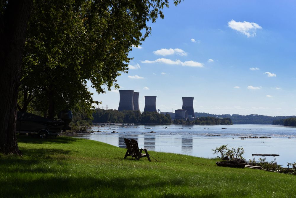Die Three-Mile-Island-Anlage in Pennsylvania soll durch den KI-Boom neues Leben bekommen.