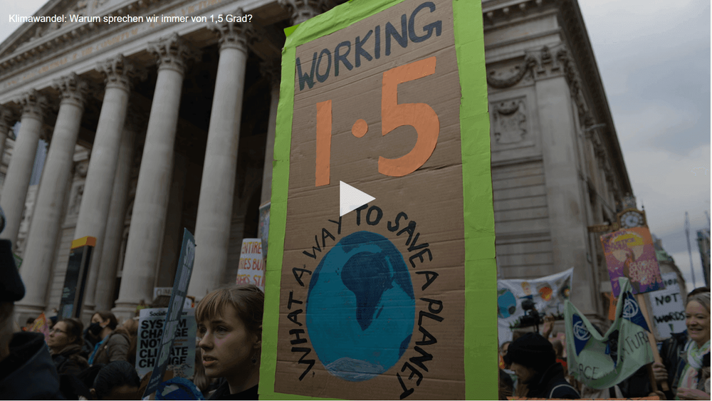 Klimawandel: Warum sprechen wir immer von 1,5 Grad?
