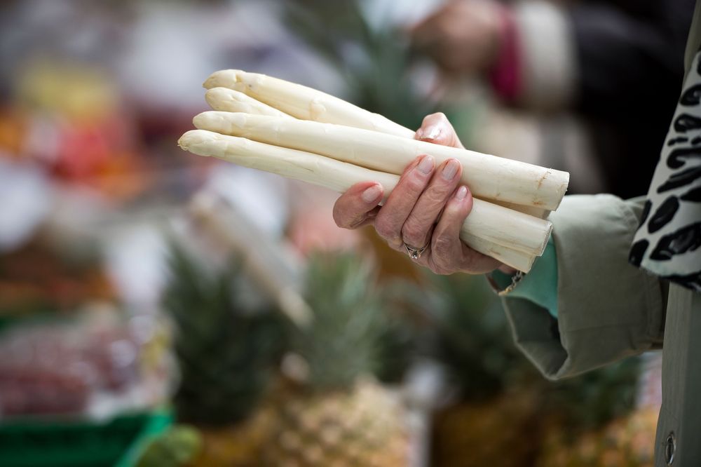 Verdure fresche al mercato