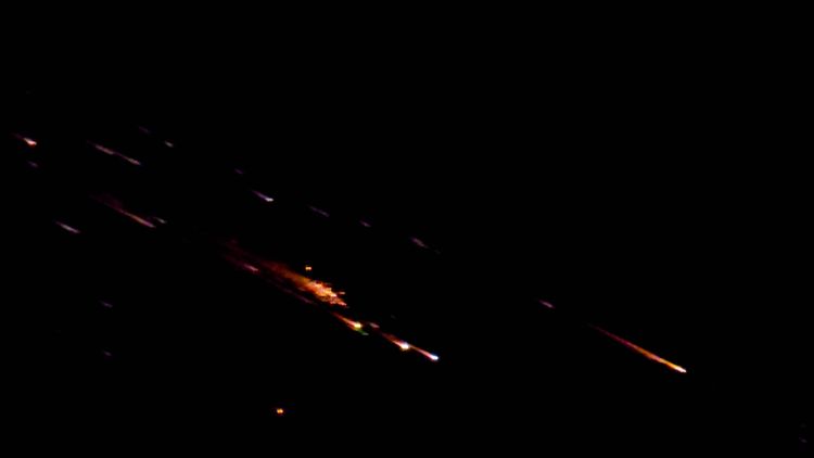 Über dem deutschen Bundesland Sachsen-Anhalt verglüht am 19. Februar 2025 Weltraumschrott – vermutlich Trümmer eines Starlink-Satelliten.