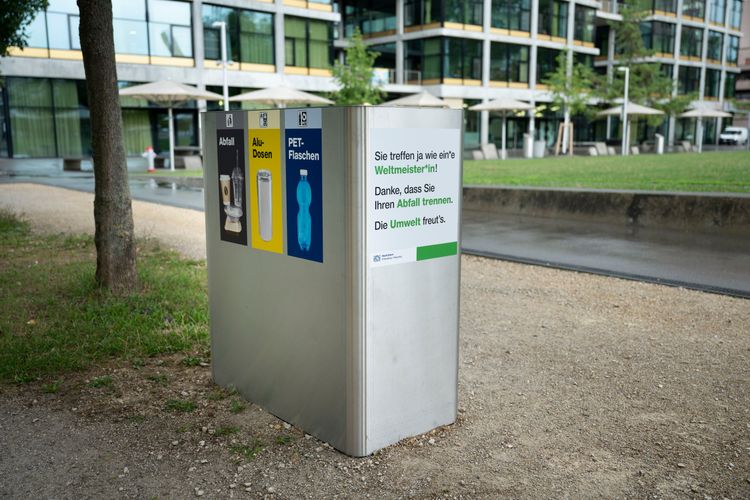 Der Künftige Recivlingbehälter von Zürich