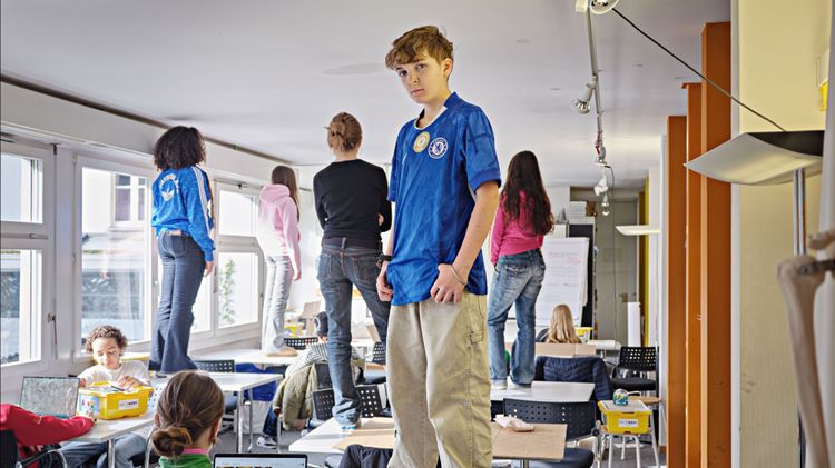 Projektunterricht an der Gesamtschule Unterstrass.