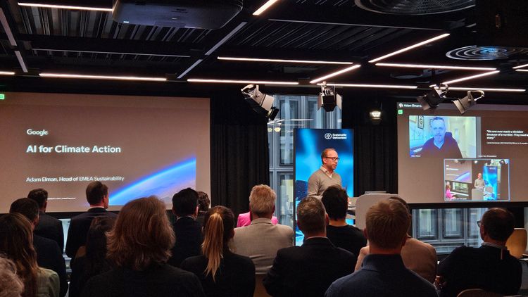 Google Besichtigung mit Präsentation