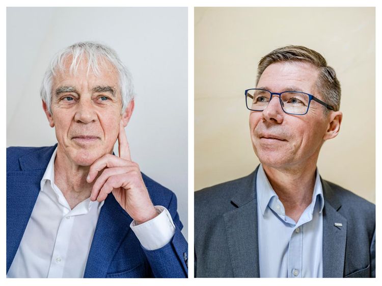 Martin Vetterli und Joël Mesot