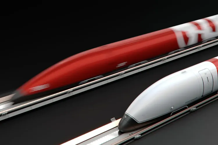 Geht es nach den Plänen von Swisspod aus Lausanne, werden in den kommenden Dekaden Züge im Flugzeugtempo durch Niederdruckröhren gleiten. Diese müssen aber erst gebaut werden.