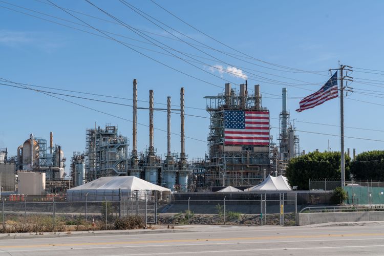 Bild der Marathon Petroleum's Los Angeles Refinery