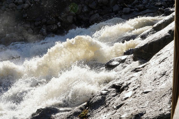 Bild vom Fluss Sarneraa im Kanton Obwalden