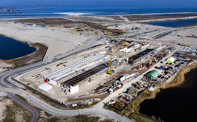 Bauprojekt in den Niederlanden bei Amsterdam