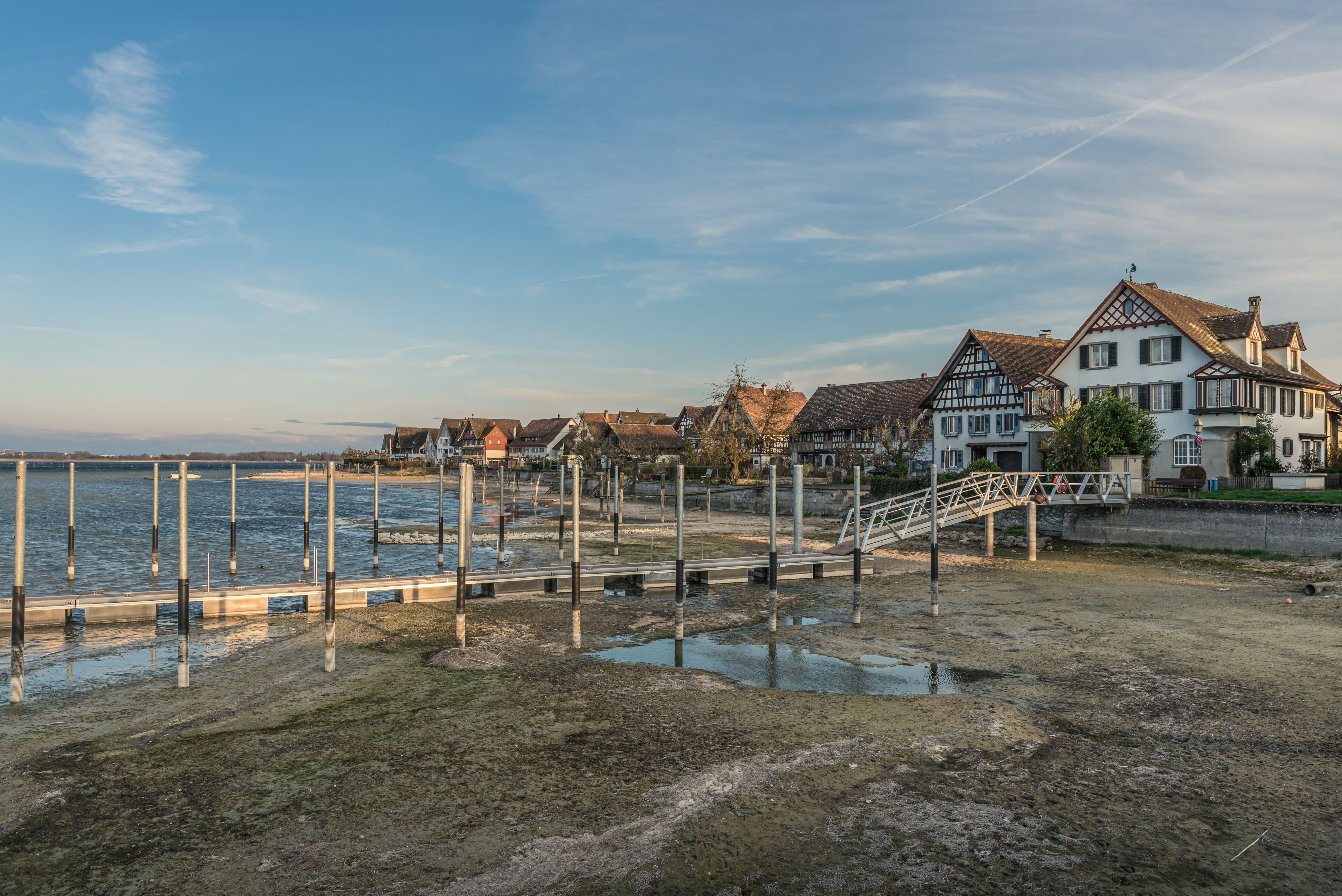 Le lac de Constance près d’Ermatingen.