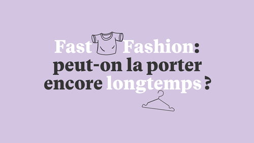 «La fast fashion est-elle acceptable?»