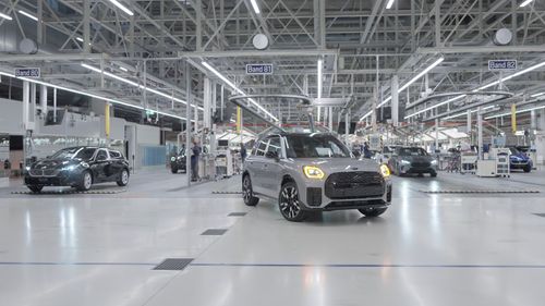 Image de la production en série chez BMW