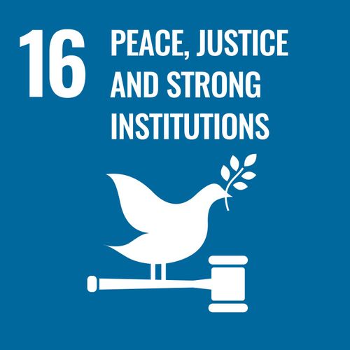 16 - Frieden, Gerechtigkeit und starke Institutionen