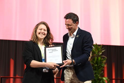 Julia Carpenter erhält den Preis als «Sustainable Shaper 2025».