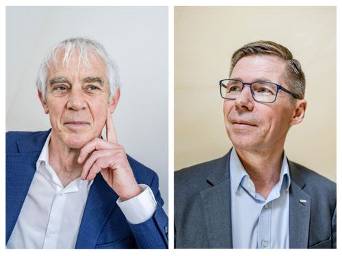 Martin Vetterli und Joël Mesot